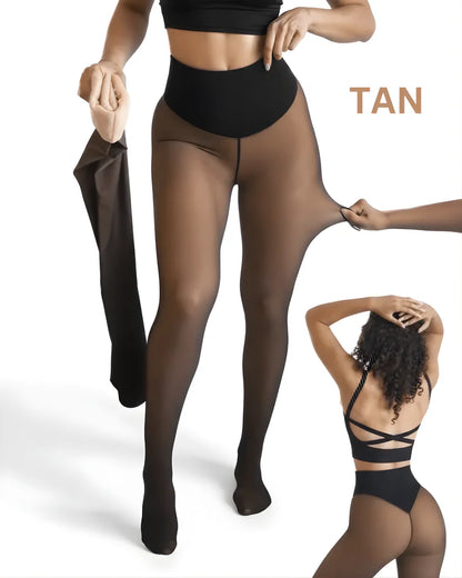 Leggings med värmeformande och utjämnande effekt