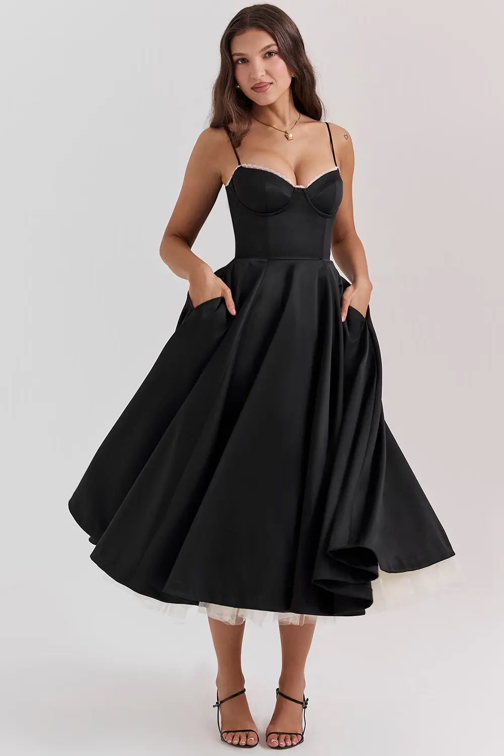 ROBE MIDI MATILDA EN TULLE