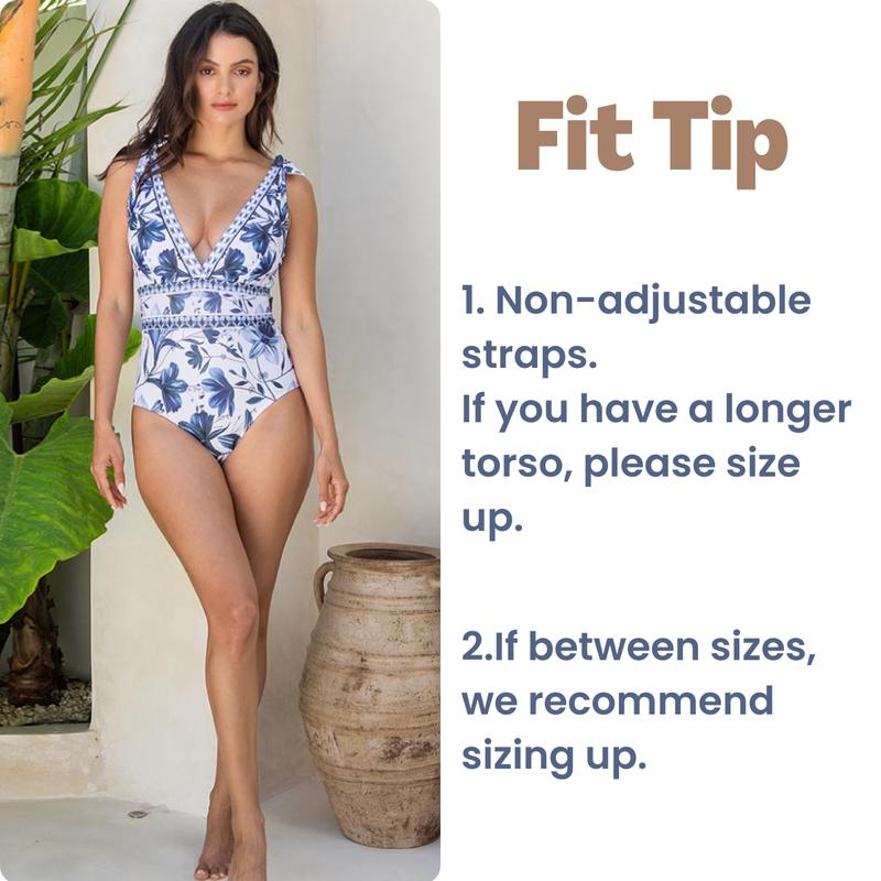 Ensemble maillot de bain une pièce imprimé pour femme