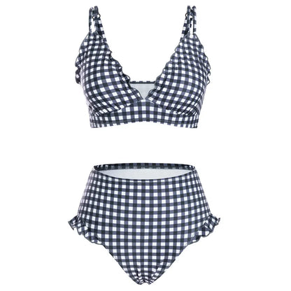 Hanna Nikole – bikinisets för damer med hög midja