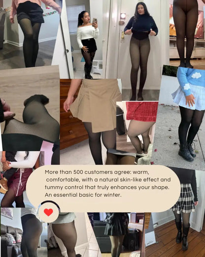 Leggings med värmeformande och utjämnande effekt