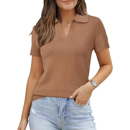 Sommartröjor i ullblandning för damer