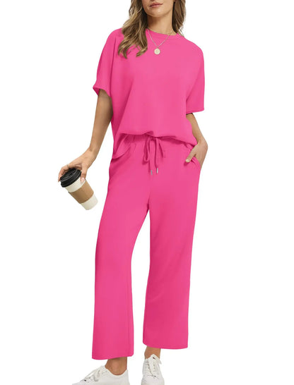 Ensemble deux pièces ample pour femme