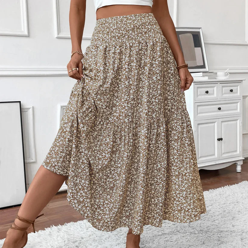 Elena Ditsy Floral Skirt
