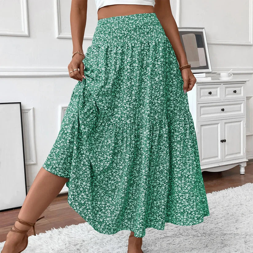 Elena Ditsy Floral Skirt