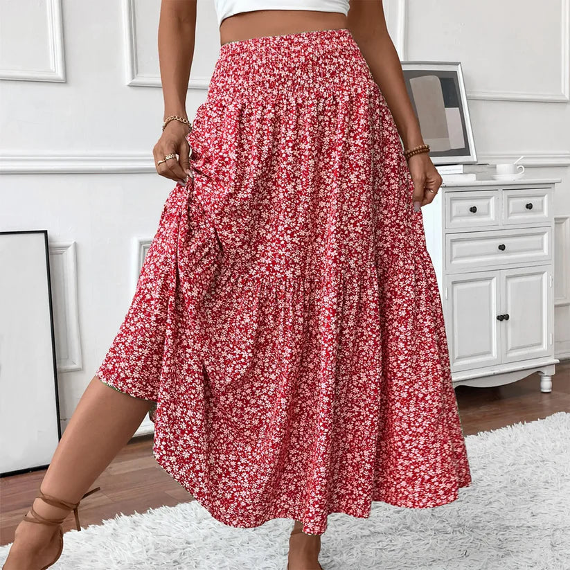 Elena Ditsy Floral Skirt