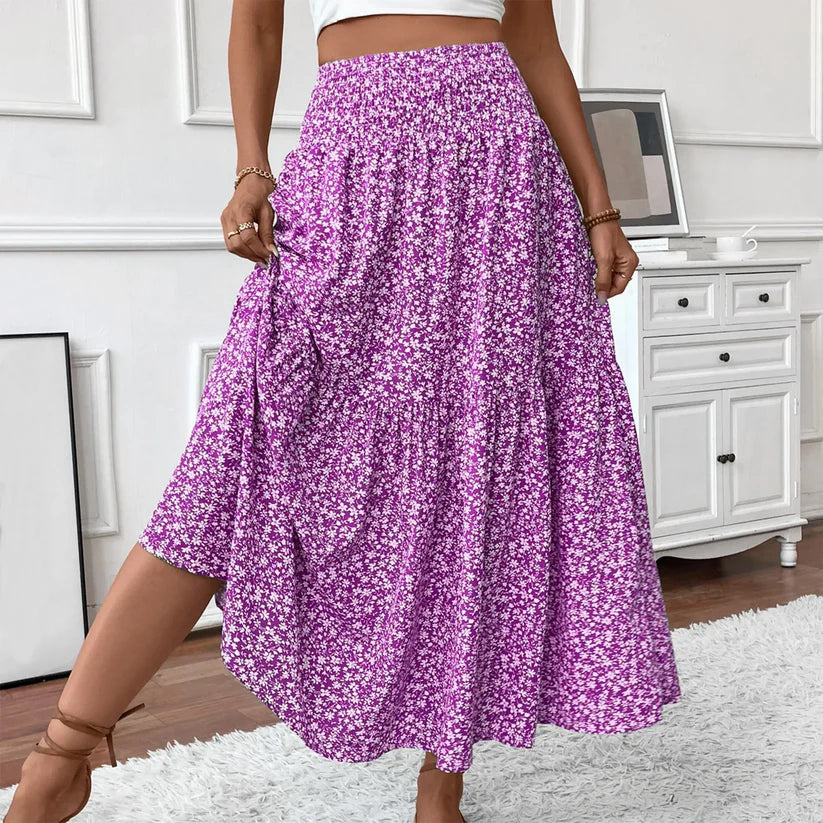 Elena Ditsy Floral Skirt