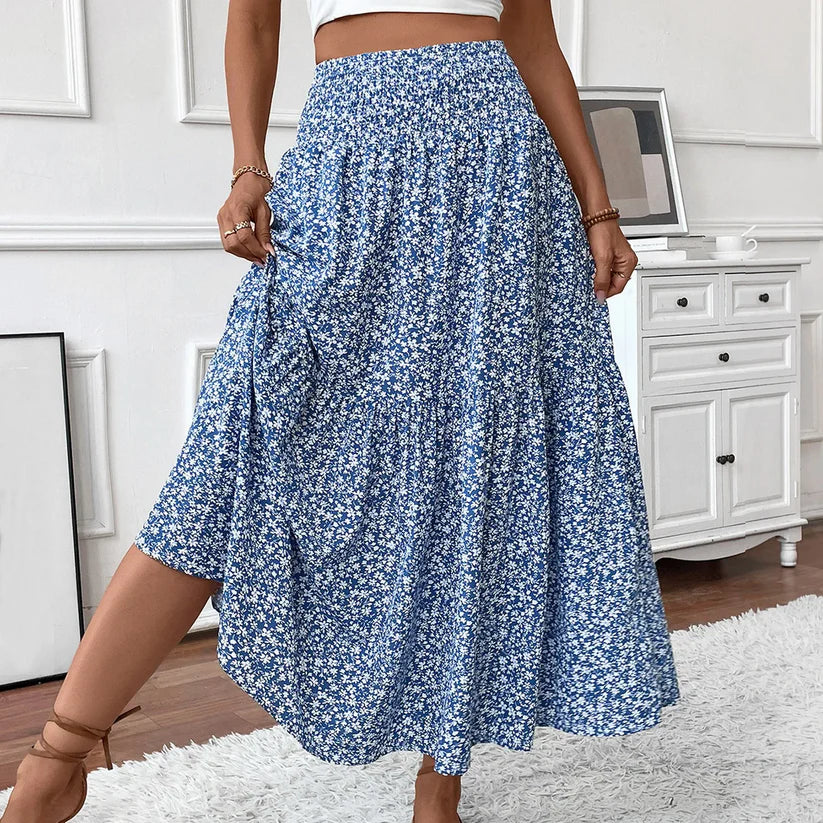 Elena Ditsy Floral Skirt
