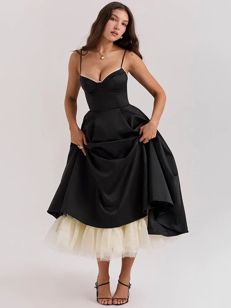 ROBE MIDI MATILDA EN TULLE