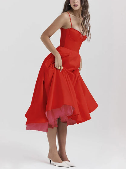 ROBE MIDI MATILDA EN TULLE