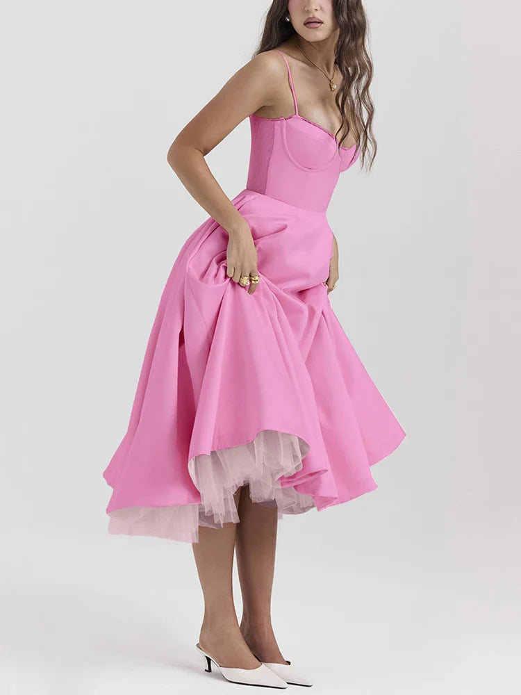 ROBE MIDI MATILDA EN TULLE