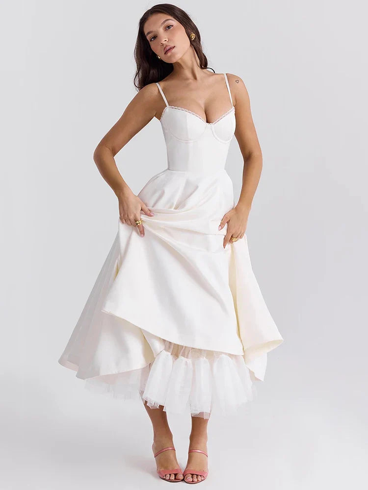 ROBE MIDI MATILDA EN TULLE