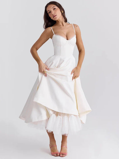 ROBE MIDI MATILDA EN TULLE