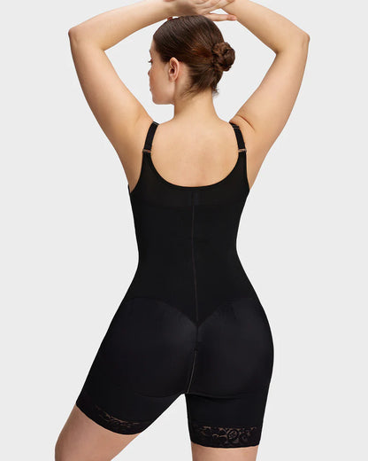 Gaine amincissante et rehaussante avec fermeture éclair à l'entrejambe