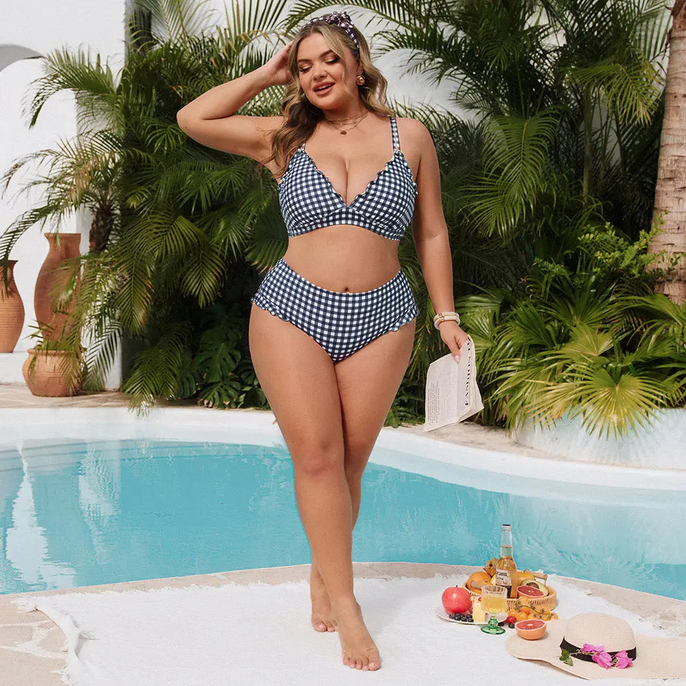 Hanna Nikole – bikinisets för damer med hög midja