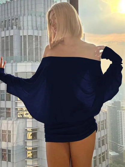 Robe de soirée transparente à fronces pour femme