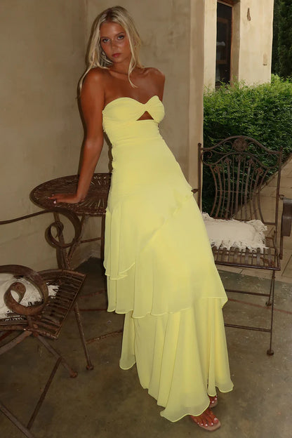Gretta Strapless Maxi Dress